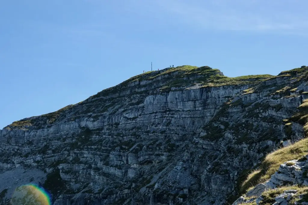 Wandelen naar de top van de Schafreuter, één van de mooiste bergtoppen in het Karwendelgebergte